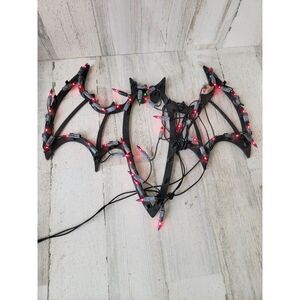 Impact Plastics 1999 light up bat Halloween prop decor